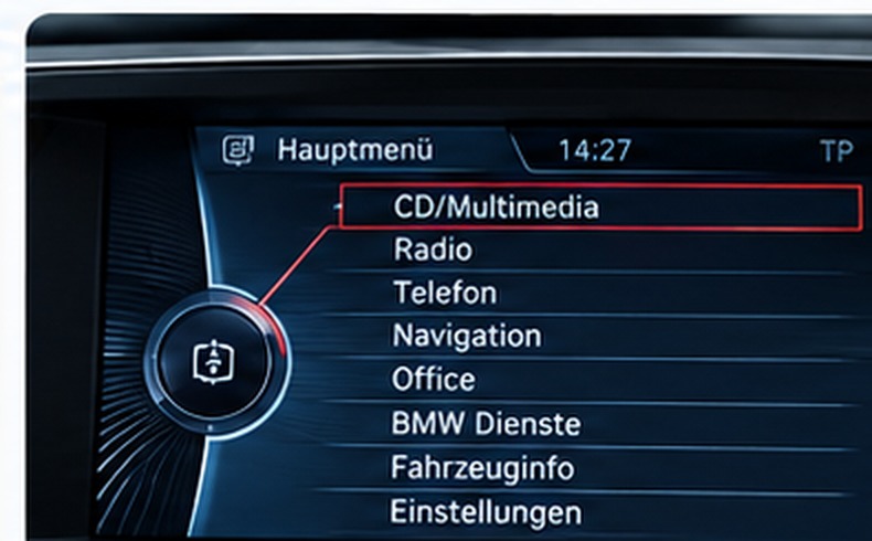 BMW CIC navigációs modul javítás